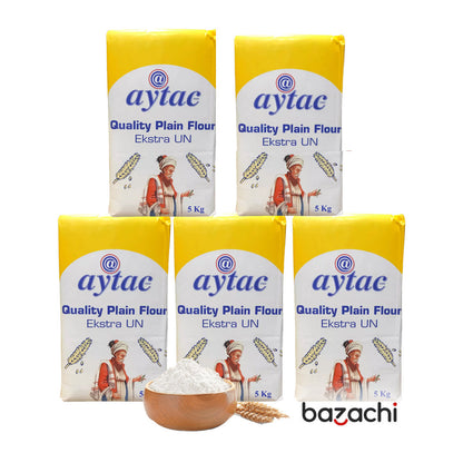 Aytac All Purpose Quality Plain Flour for Cooking & Baking 5 Kg