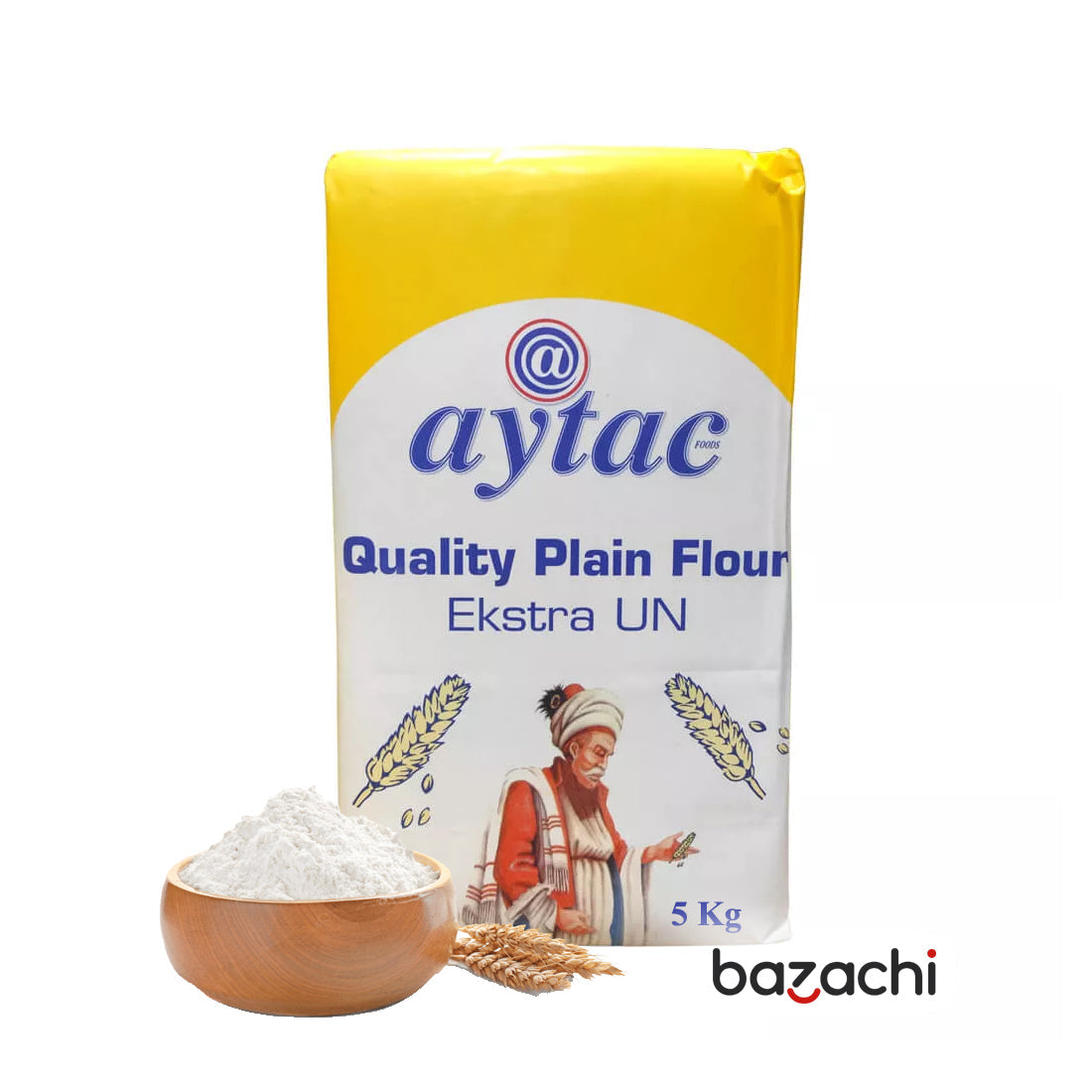Aytac All Purpose Quality Plain Flour for Cooking & Baking 10 x 5Kg Pack