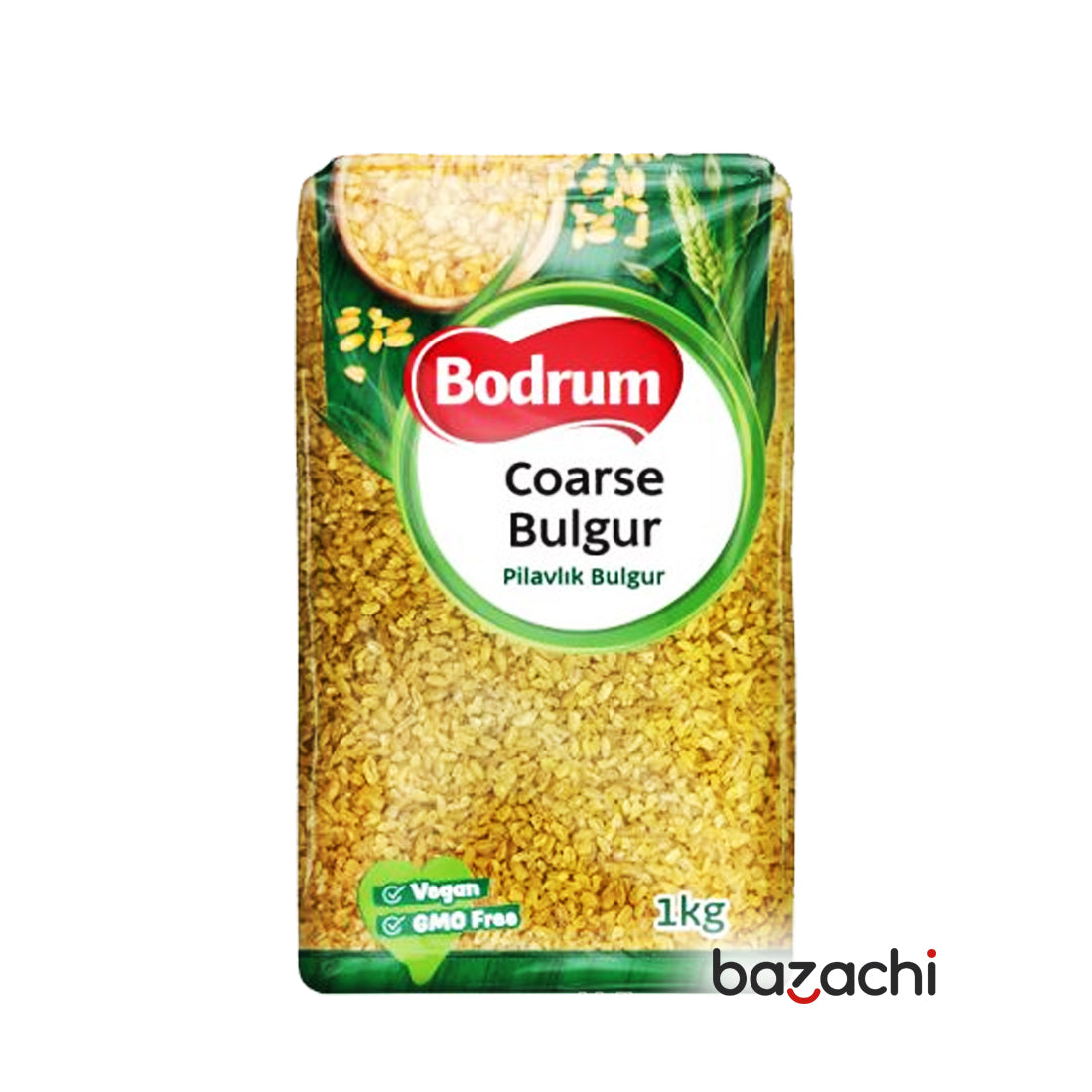 Bodrum Coarse Bulgur (Pilavlik Bulgur) 1Kg – bazachi