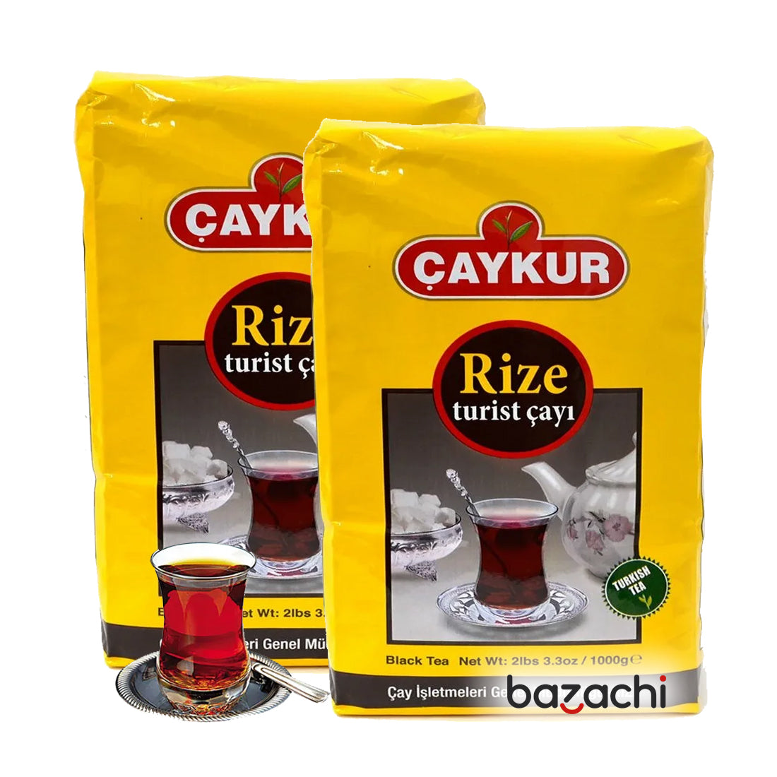 Rize Tea Set Caykur Rize Turist Tea - Original Turkish Tea 1Kg – bazachi