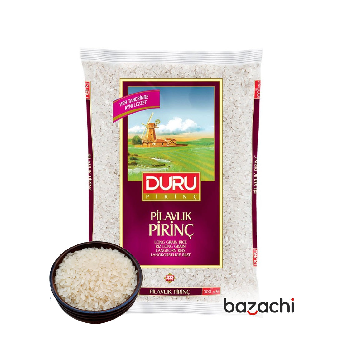 Duru Long Grain Rice Pilavlik Pirinc 5kg
