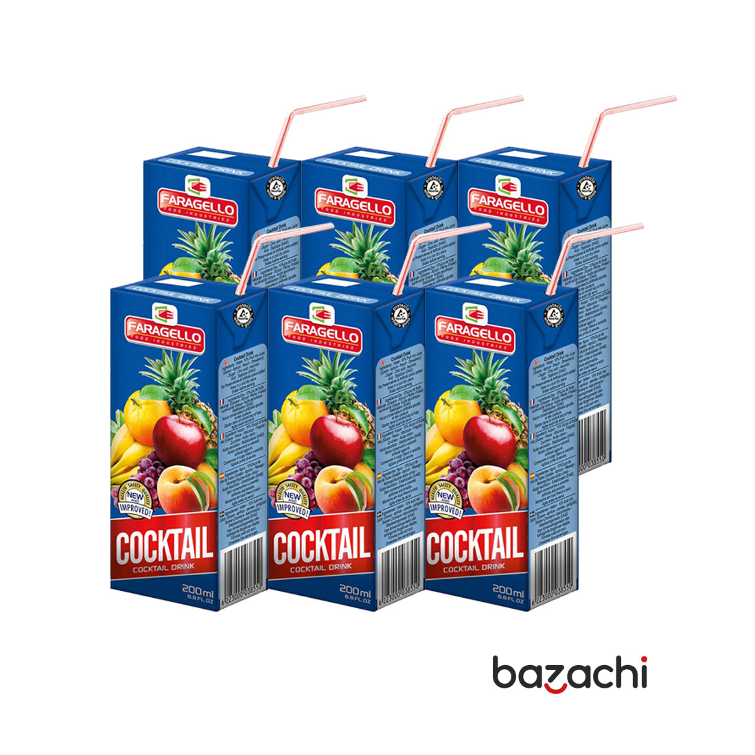 Faragello Cocktail Boisson Premium Fruit Juice(200ml)