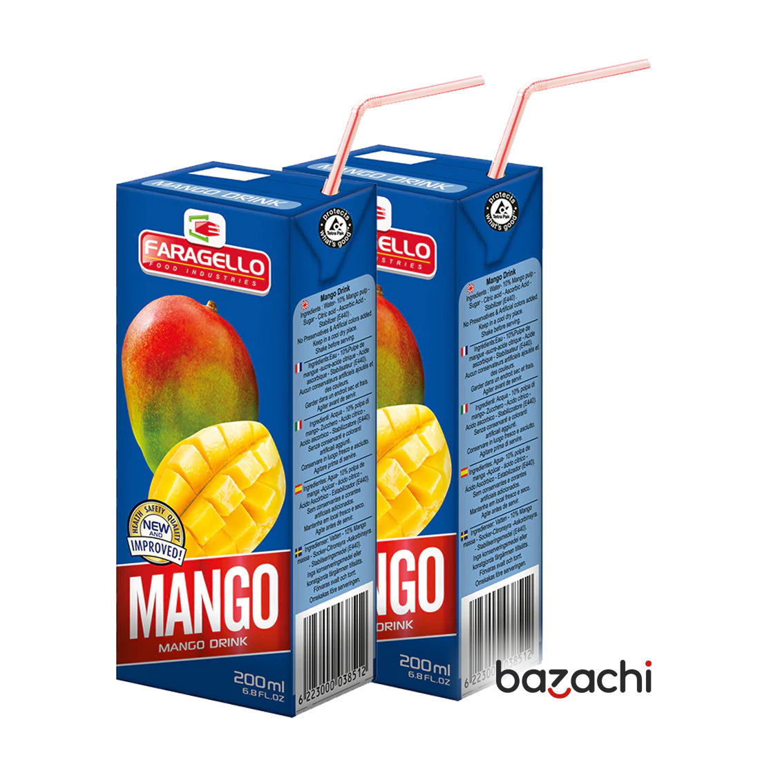 Faragello Mango Boisson Premium Fruit Juice(200ml)
