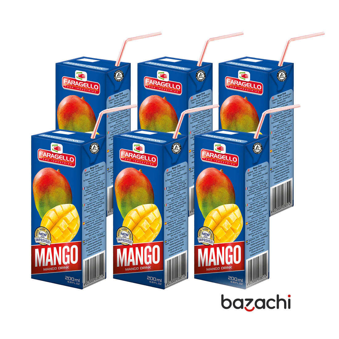 Faragello Mango Boisson Premium Fruit Juice(200ml)