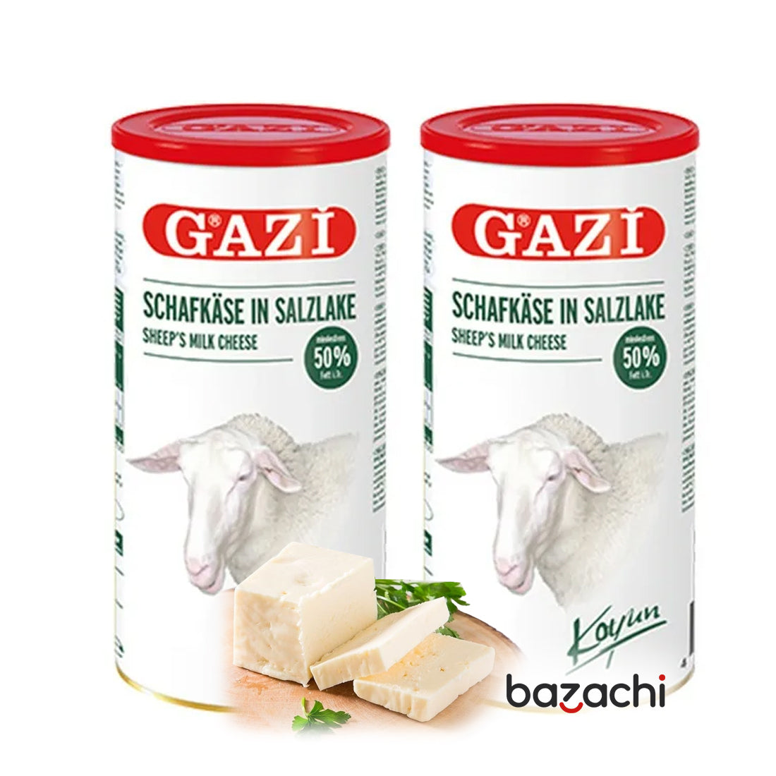Gazi Sheep Milk Cheese 50% 1500g