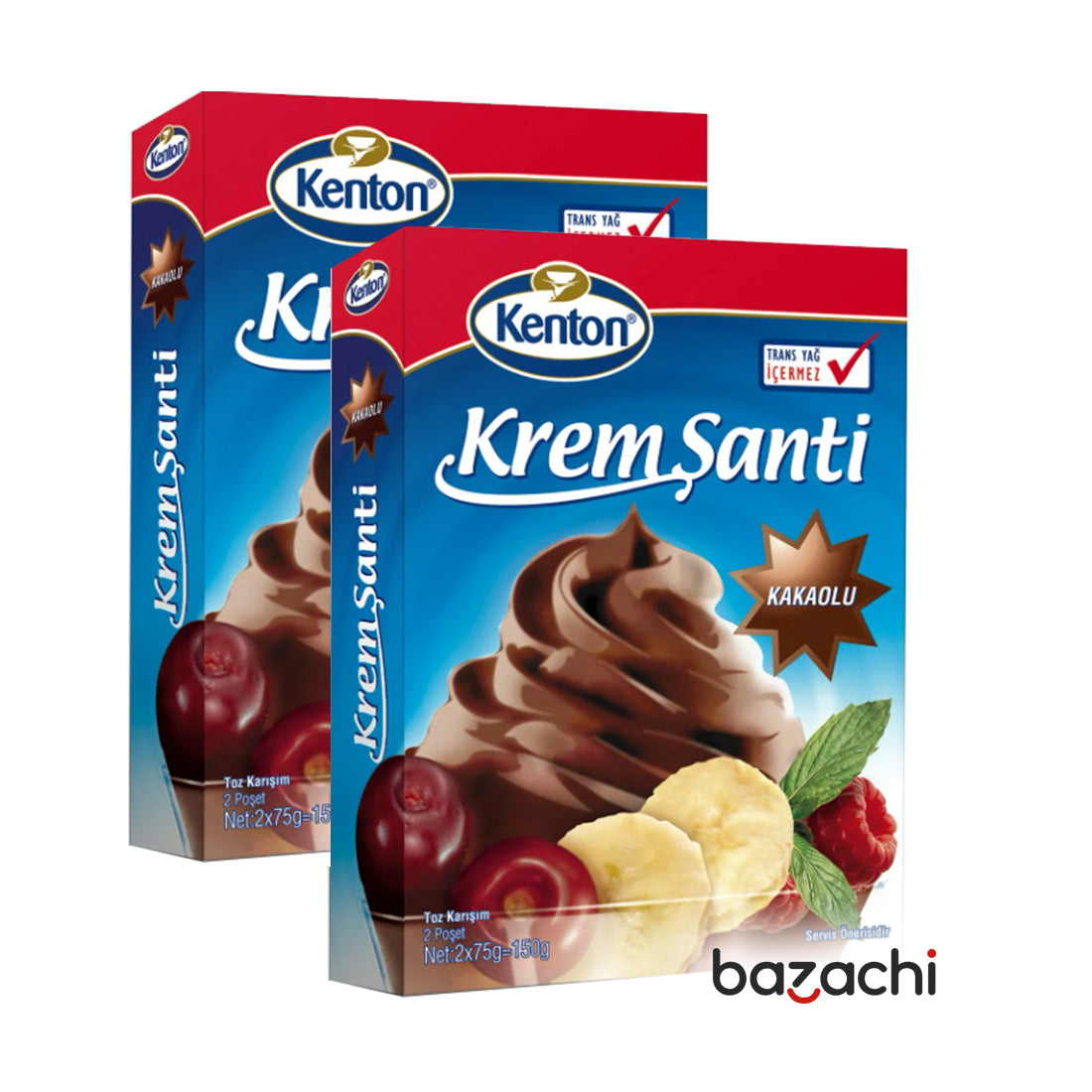 Kenton Cream Shanti  (Santi)- (2x75g)- Cacao