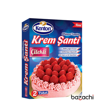Kenton Cream Shanti Whipped Topping 2x75g Strawberry