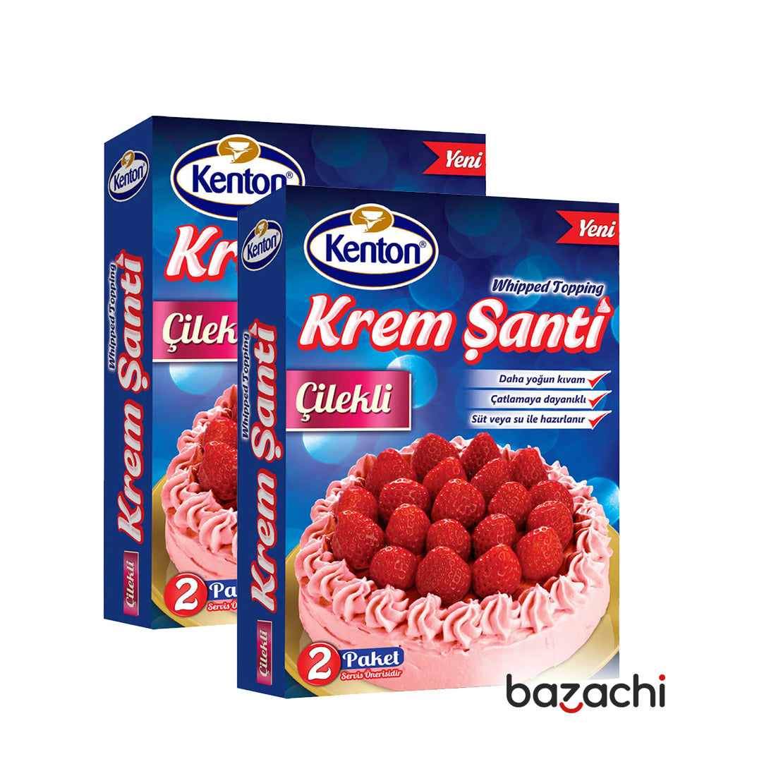 Kenton Cream Shanti (Santi)- (2x75g)- Strawberry