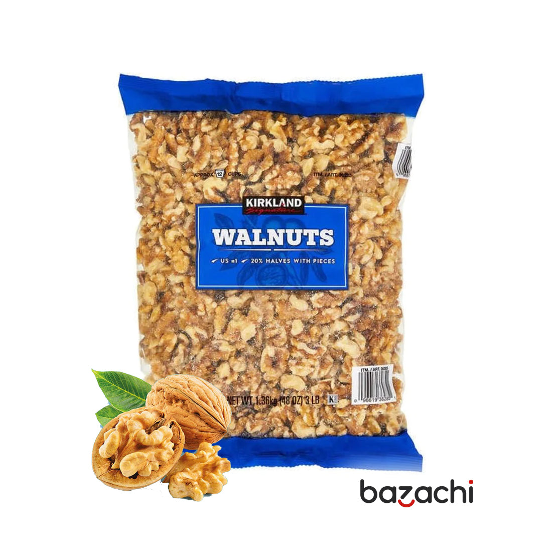 Kirkland Signature Premium Walnut Halves & Pieces 1.36kg