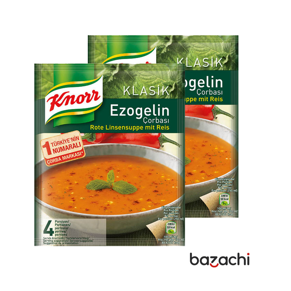 Knorr Cream Classic Ezogelin Soup - Ezogelin Corbasi (65g)