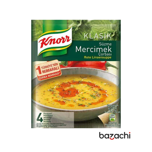 Knorr Cream Classic Lentil Soup - Mercimek Corbasi (65g)