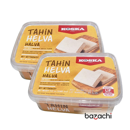 Koska Tahini Halva Plain (Sade Helva) 350g