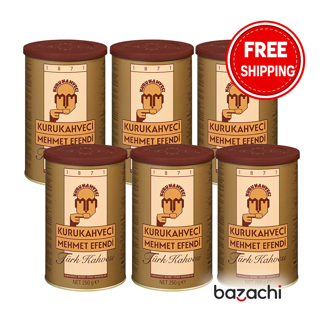 Kuru Kahveci Mehmet Efendi Original Turkish Coffee, 500g – bazachi
