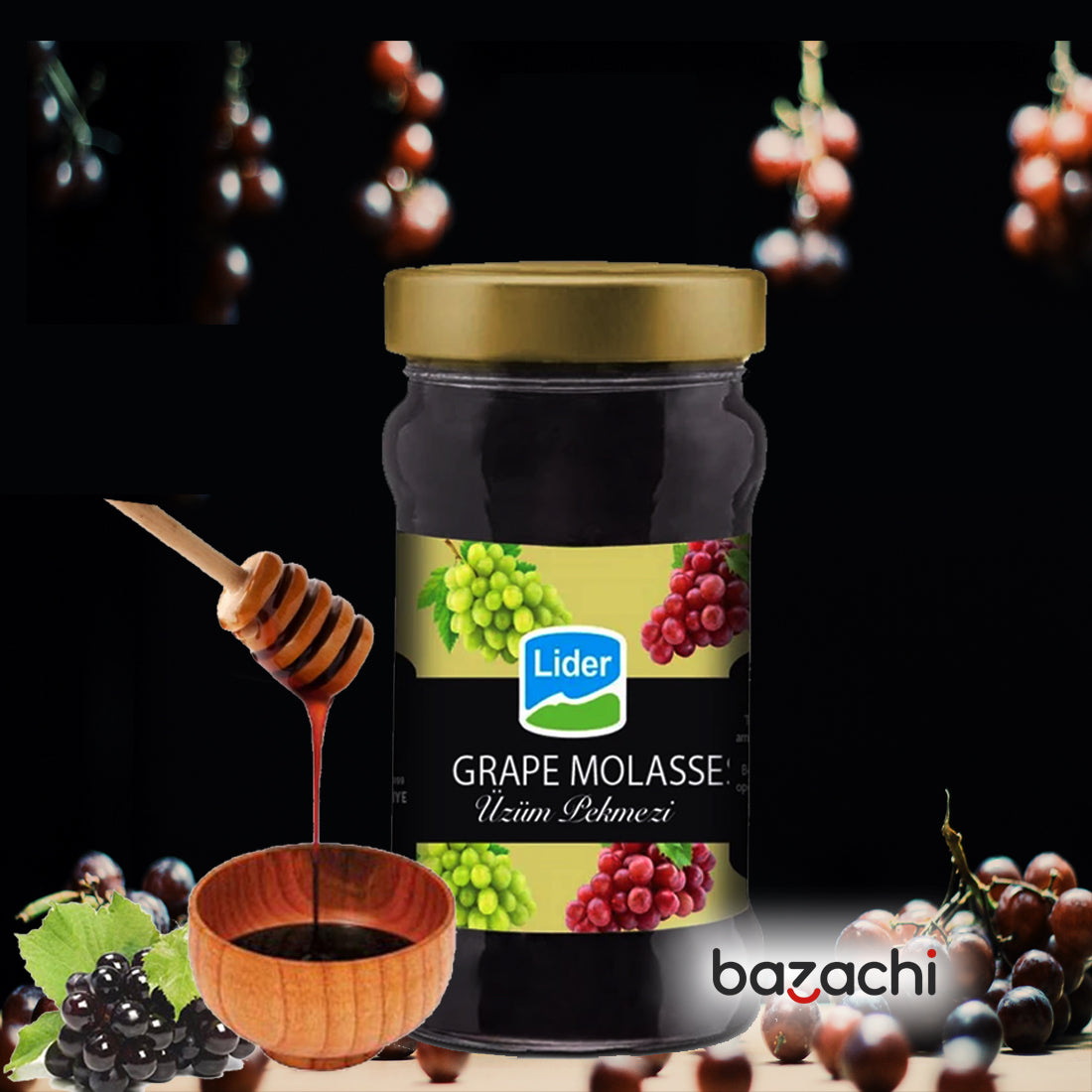 Lider Grape Molasses - Uzum Pekmezi (380g)