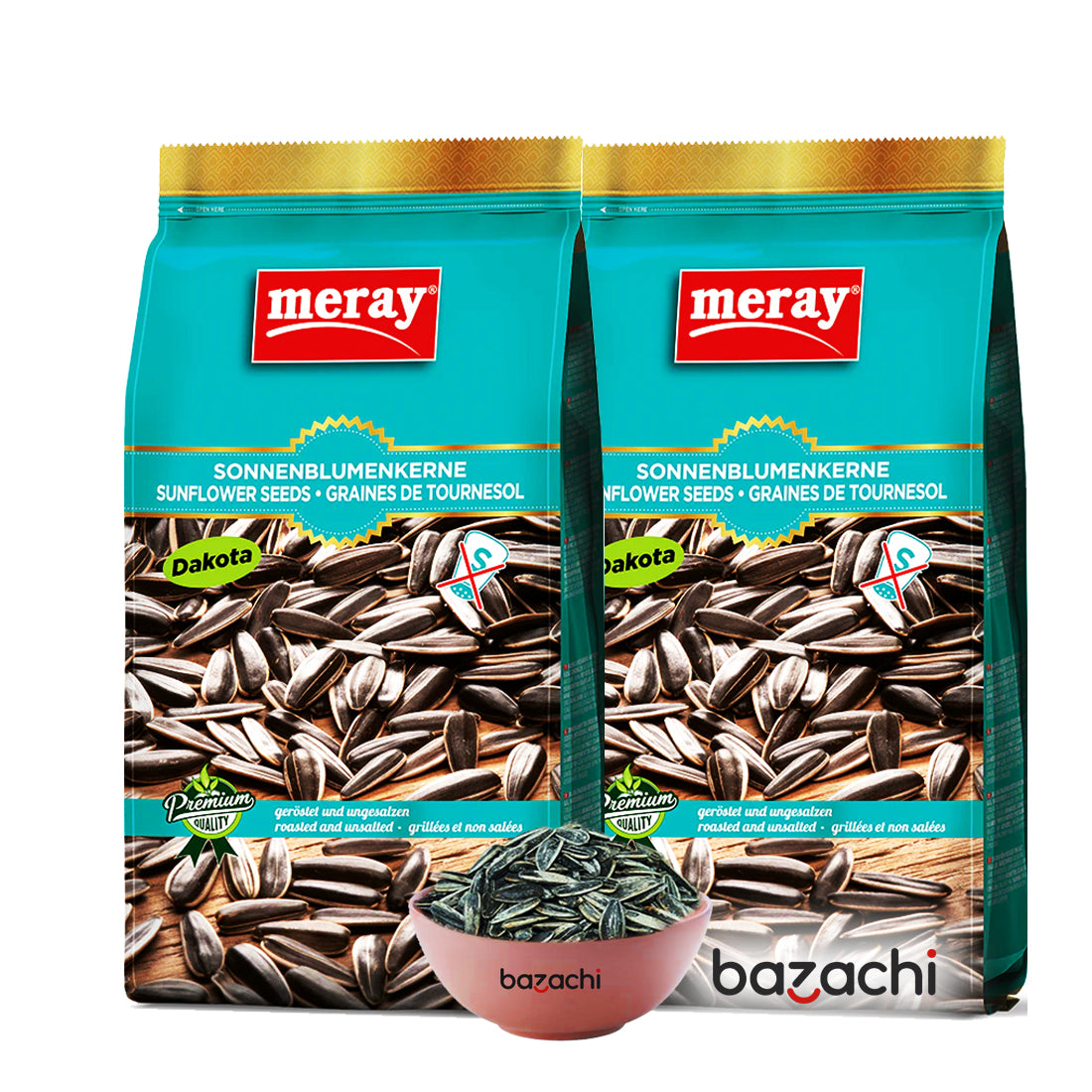 Meray Dakota Unsalted Sunflower Seeds 250g