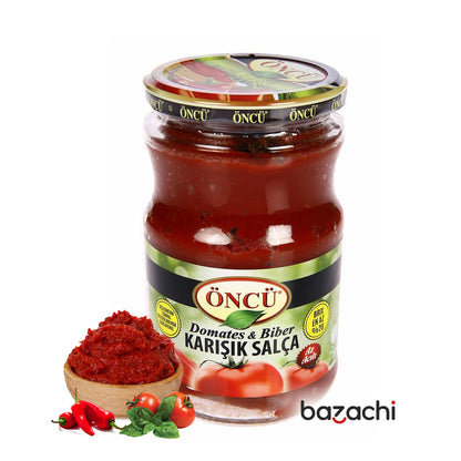 Oncu Tomato and Pepper Mixed Paste - Karisik Salca