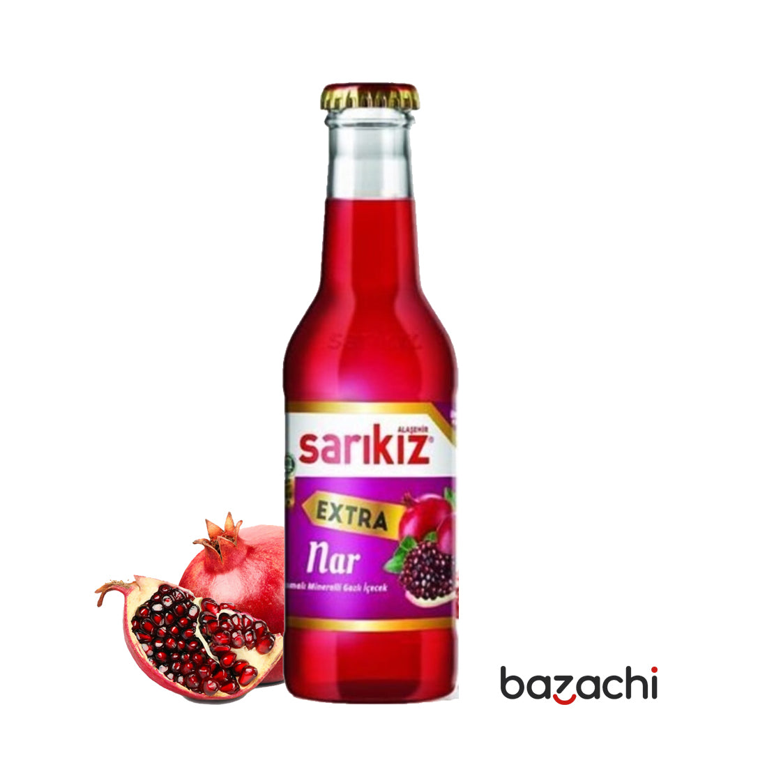 Sarikiz Extra Pomegranate Flavored Carbonated Mineral Drink