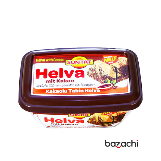 Suntat Halva With Cocoa (Kakaolu Tahin Helva) 350g