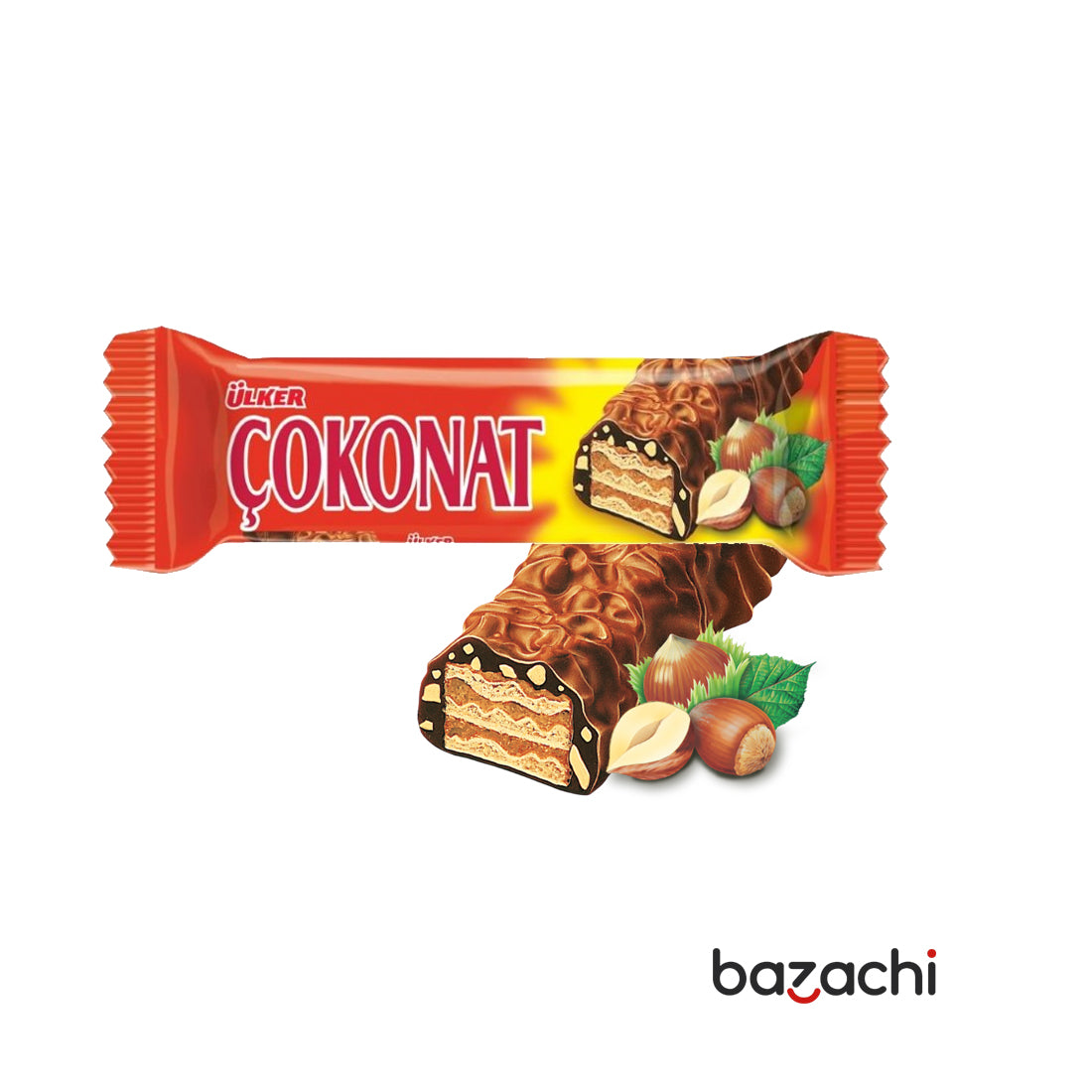 Ulker Cokonat Wafer with Huzelnut 33g