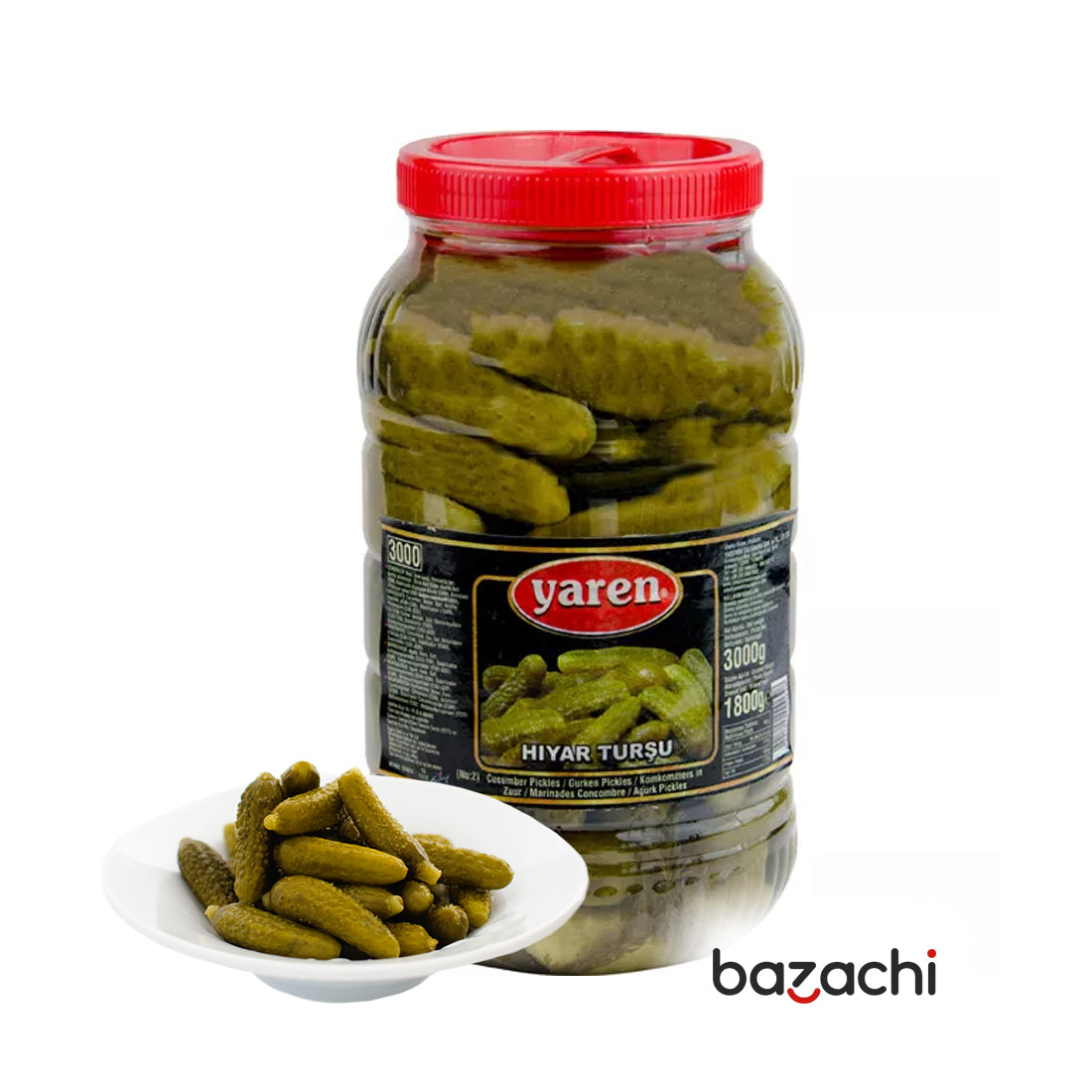 Yaren Cucumber Pickles Mega Pack (3000g)