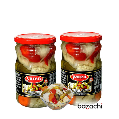 Yaren Mixed Pickles 720g- Karisik Tursu