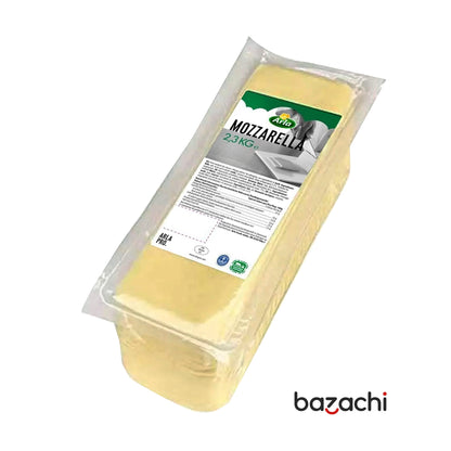 Arla Mozzarella Cheese Block, 2.3kg - Suitable for Vegetarian