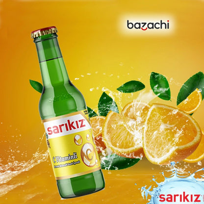 Sarikiz Lemon Flavored Vitamin C Mineral Water-Maden Suyu 6x200ml