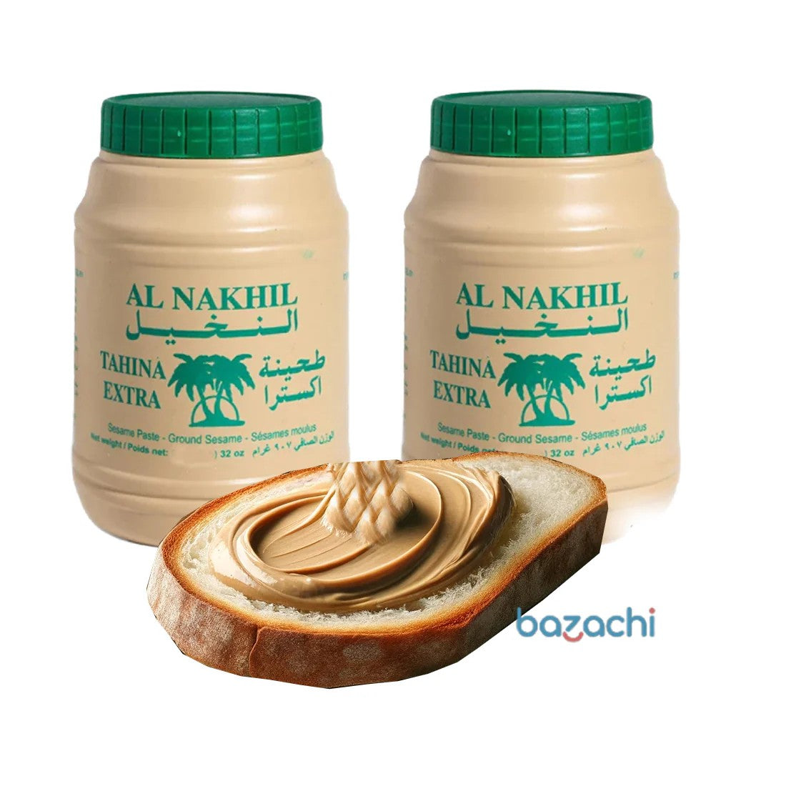 Al Nakhil Lebanon Tahina - Ground Sesame Paste, 454g