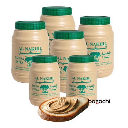 Al Nakhil Lebanon Tahina - Ground Sesame Paste, 454g