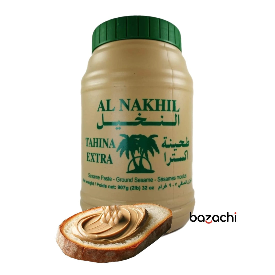 Al Nakhil Lebanon Tahina - Ground Sesame Paste, 907g