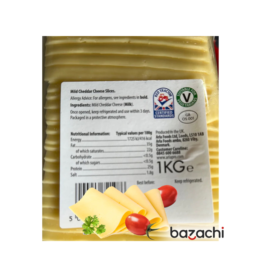 Arla Cheddar Cheese Slices edu.svet.gob.gt