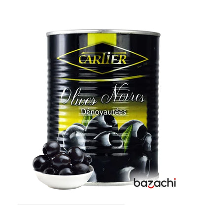 Cartier Pitted Black Olives 800g