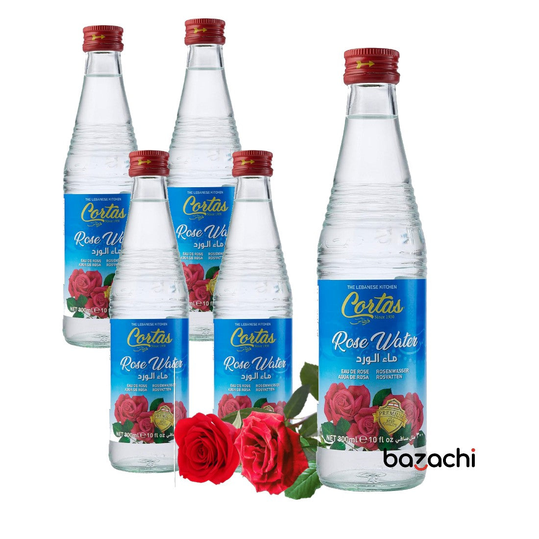 Cortas Gluten Free Rose Blossom Water, 300ml