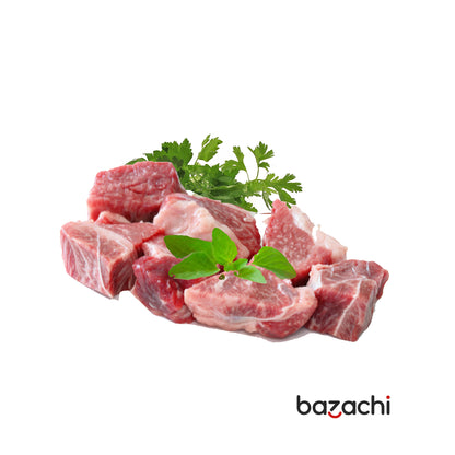 Diced Beef on Bone Halal - 1kg