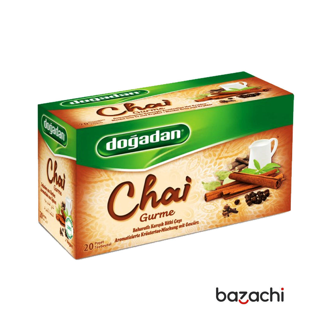 Dogadan Chai Gurme Spicy Mixed Herbal Tea 20 Tea Bags