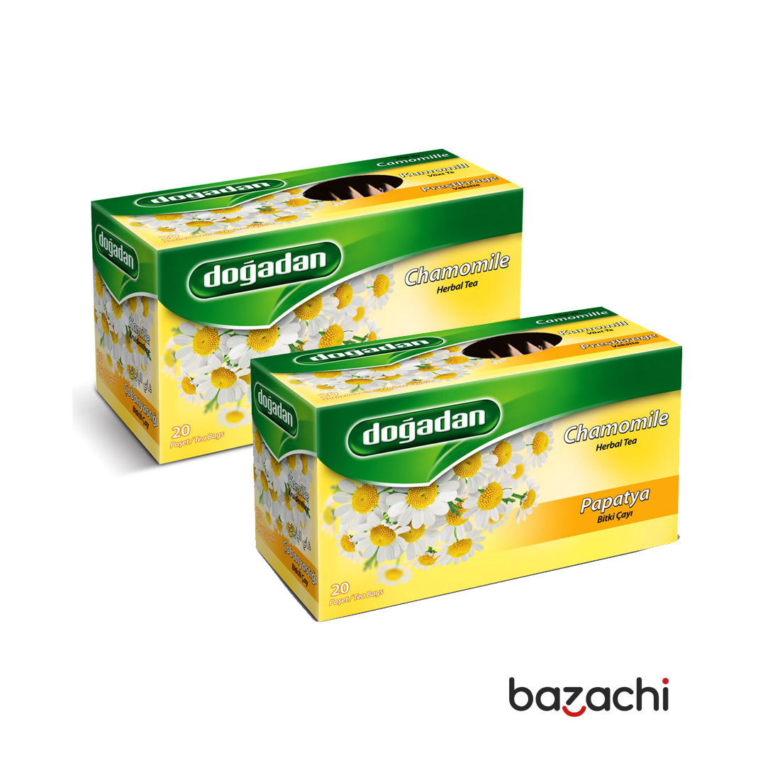Dogadan Chamomile Herbal Tea 20 Tea Bags – bazachi