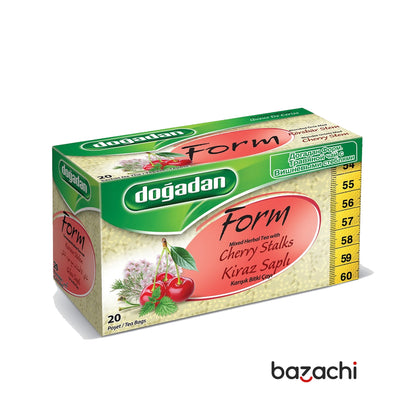 Dogadan Form Cherry Stalks Tea (Kiraz Sapli Cay) 20 Tea Bags