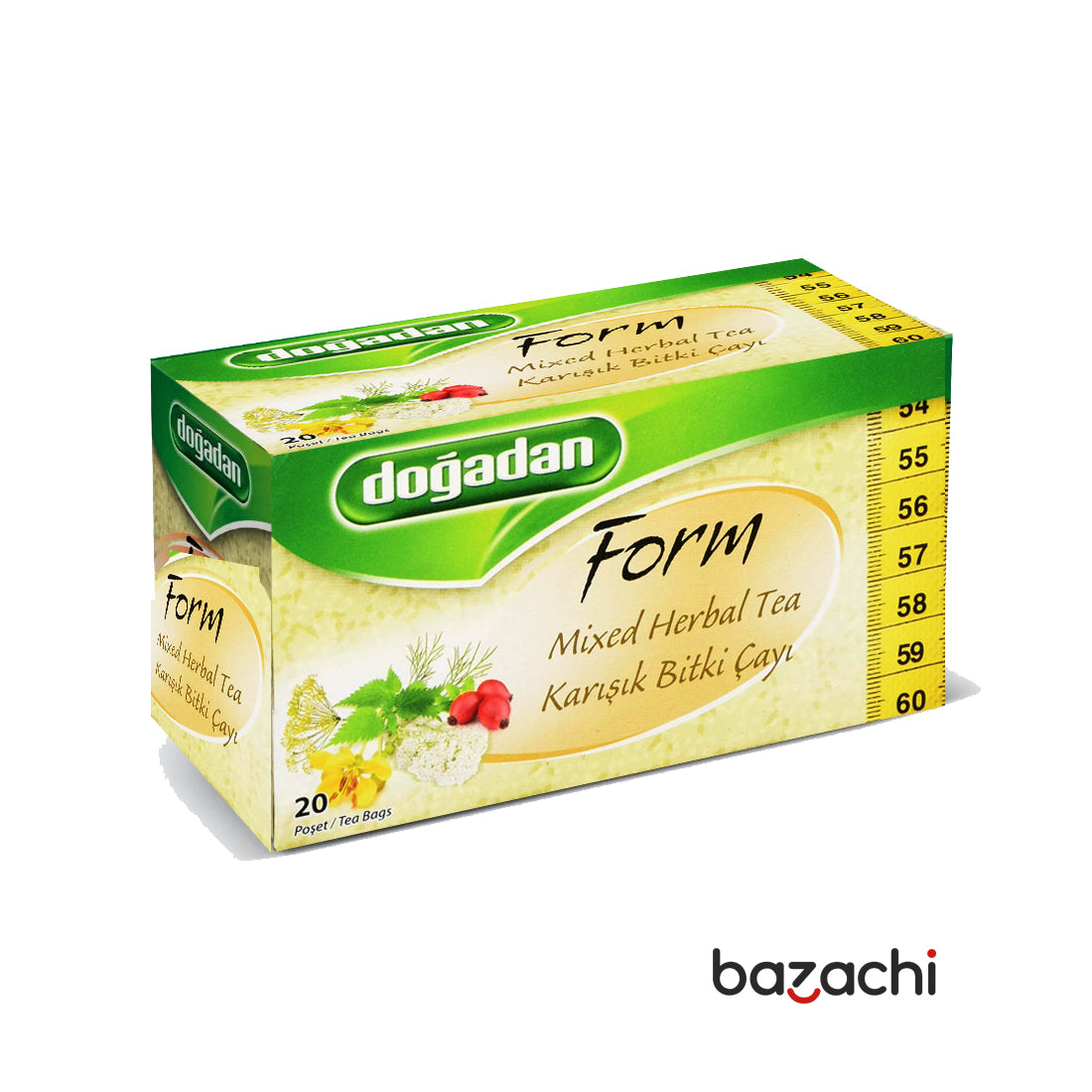 Dogadan Form Mixed Herbal Tea (Karisik Bitki Cayi) 20 Tea Bags – bazachi
