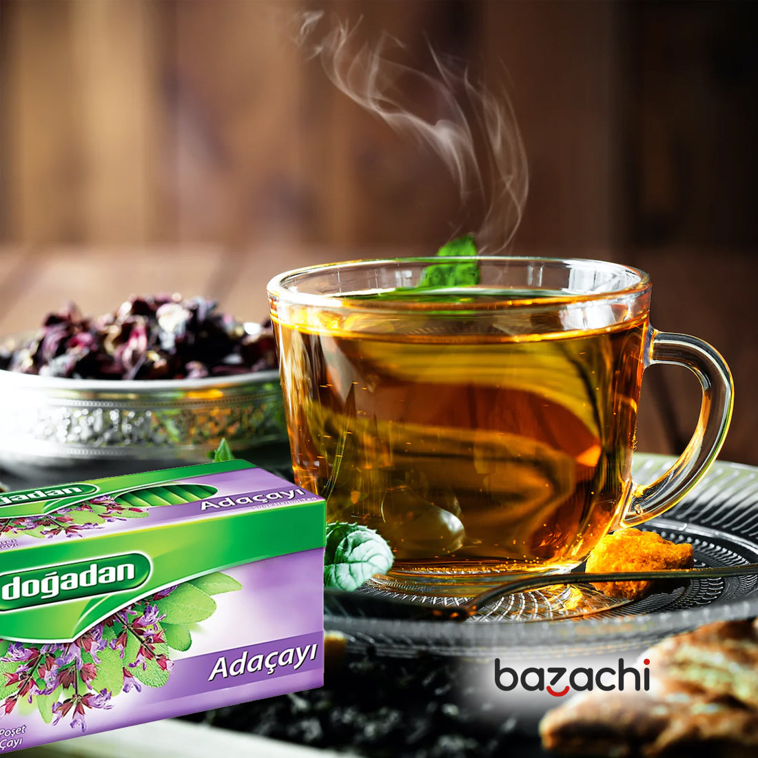 Dogadan Sage Herbal Tea Adacayi 20 Tea Bags