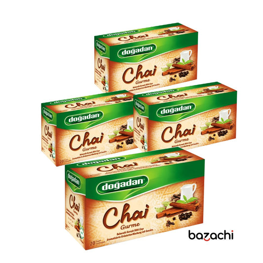 Dogadan Chai Gurme Spicy Mixed Herbal Tea (Gurme Bitki Cay), 20 Tea Bags