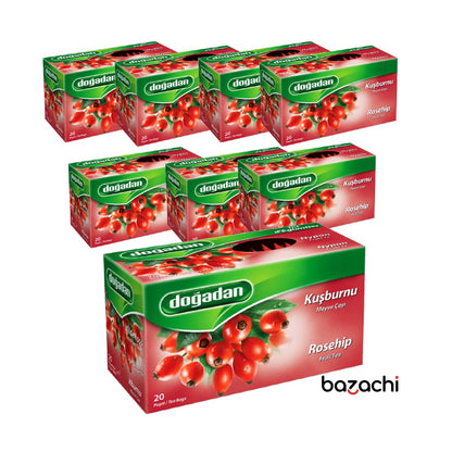Dogadan Rosehip Tea (Kusburnu Cayi), 20Tea Bags