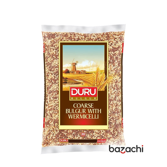 Duru Bulgur Vermicelli Coarse(Sehriyeli Bulgur) 1Kg