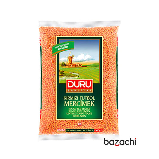 Duru Red Round Lentils (Futbol Mercimek) 1Kg