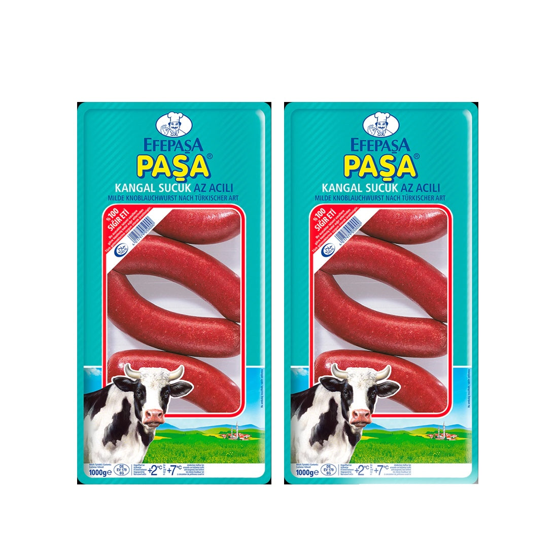 Efepasa Beef Sausage 100% (Kangal Sucuk), 1kg