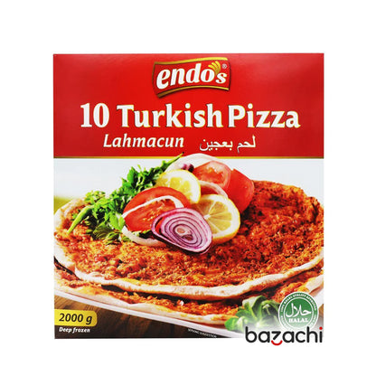 Endo's Turkish Pizza (Lahmacun) 10x200g - Frozen