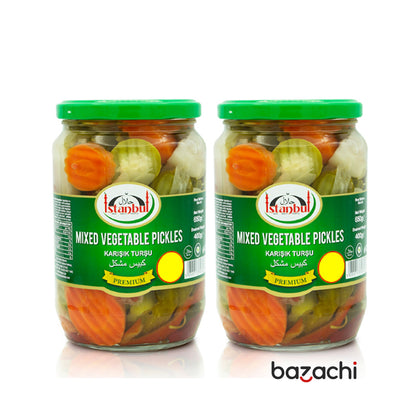 Istanbul Mixed Vegetable Pickles (Karisik Tursu) 650g