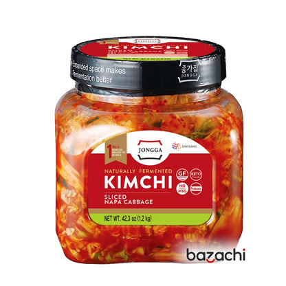 Jongga Naturally Fermented Kimchi Sliced Napa Cabbage 1.2Kg