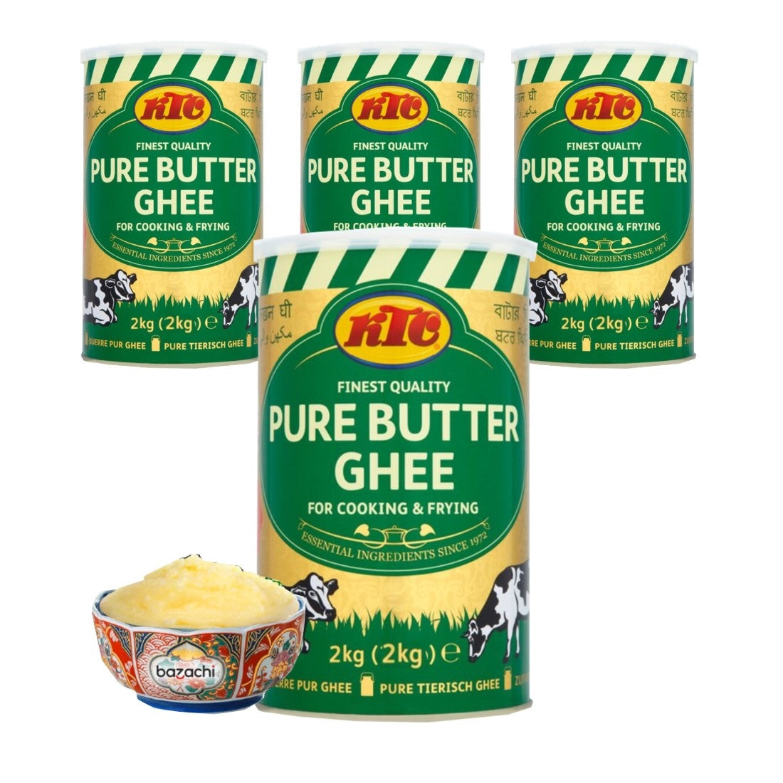 KTC 100% Pure Butter Ghee, 2Kg