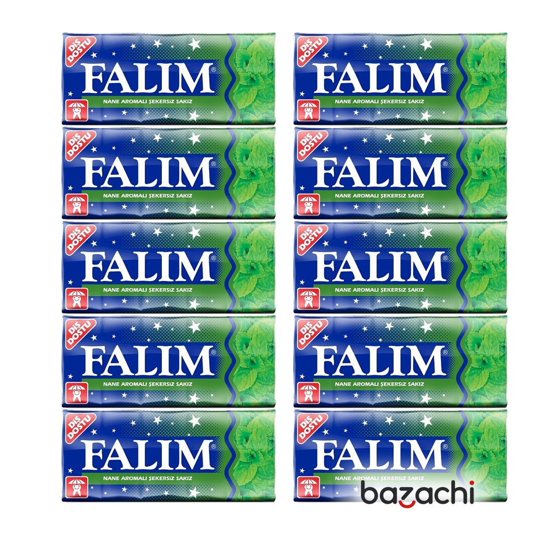 Kent Falim Mint Sugar Free Chewing Gum 5 Pack