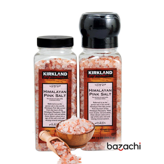 Kirkland Himalayan Pink Salt Grinder with Refill 737g